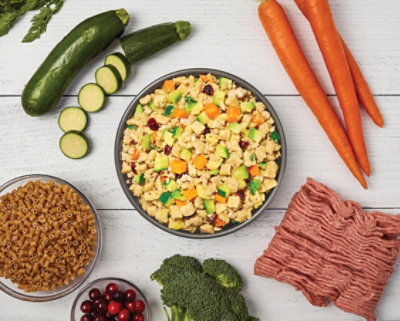 JustFoodForDogs Farm Fresh Turkey Whole Grain Pasta Adult Dog Food - 18 Oz - Image 3