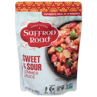 Saffron Road Simmer Sauce Sweet N Sour - 7 Oz - Image 3