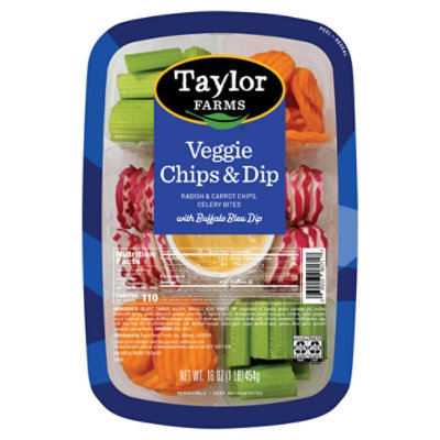 Taylor Farms Veggie Chips and Dip - 16 Oz - Image 3