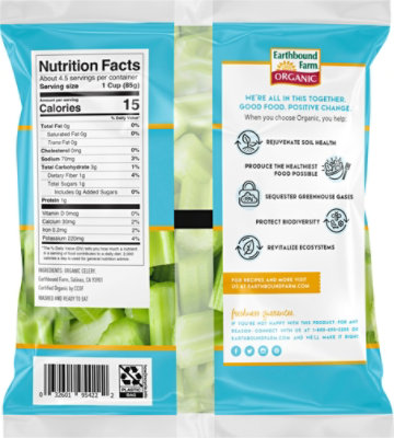 Earthbound Farm Organic Celery Bites - 14 Oz - Image 4