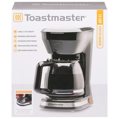 Toastmaster 12 Cup Coffee Maker - Each - Image 2