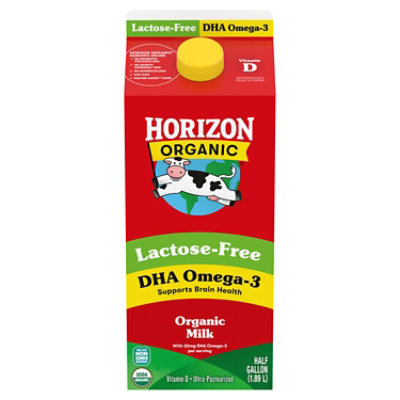 Horizon Org Up Whole Milk Lactose Free Dha - 64 Fl. Oz. - albertsons
