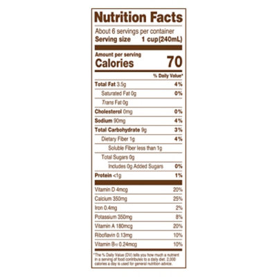 Planet Oat Unsweetened Extra Creamy Oatmilk - 52 Fl. Oz. - Image 3
