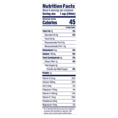 Almond Breeze Almond And Oat Original Blend - 52 Fl. Oz. - Image 3