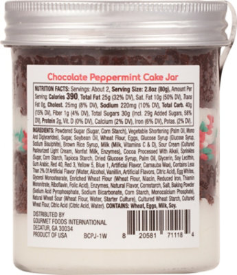 Cake In Jar Chocolate Peppermint - 5.4 Oz - Image 6