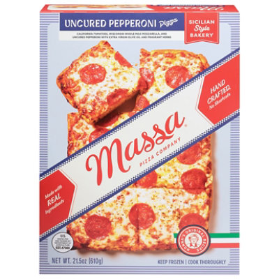 Massa Pepperoni Pizza Frozen 8 - 21.5 Oz - Image 1