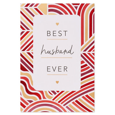 American Greetings Best Husband Ever Valentine's Day Card - Each - Image 5