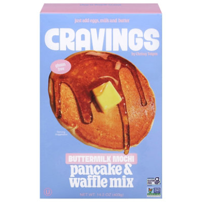 Cravings By Chrissy Teigen Buttermilk Mochi Pancake and Waffle Mix - 14.2 Oz - Image 1