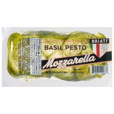 Briati Pesto Braided Fresh Mozzarella - 8 Oz - Image 3