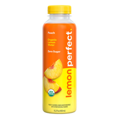 Lemon Perfect Water Peach Raspberry - 15.2 Fl. Oz. - Image 1