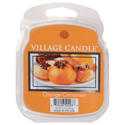 Village Candle Orange Cinnamon Traditions Melt - 2.2 Oz - Image 3