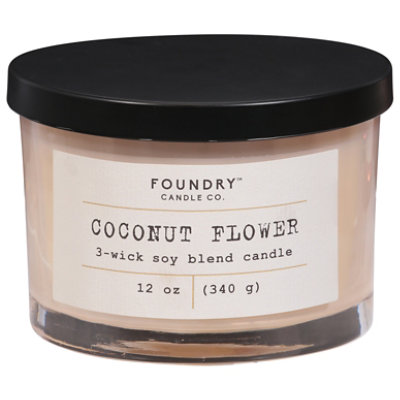 Foundry Candle Coconut Flower - 12 Oz - Image 3