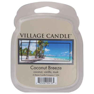 Village Candle Coconut Breeze Melt - 2.2 Oz - Image 3