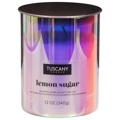 Tuscany Serene Clean Lemon Sugar Cndl - 12 Oz - Image 3