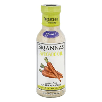 Briannas Dressing Garden Ranch Dairy Free - 10 Oz - Image 3