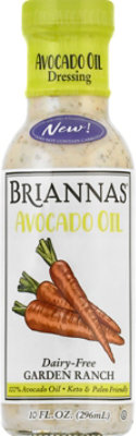 Briannas Dressing Garden Ranch Dairy Free - 10 Oz - Image 1