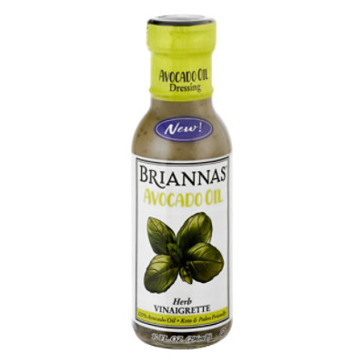 Briannas Dressing Herb Vinaigrette With Avocado Oil - 10 Oz - Image 2