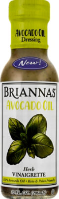 Briannas Dressing Herb Vinaigrette With Avocado Oil - 10 Oz - Image 2