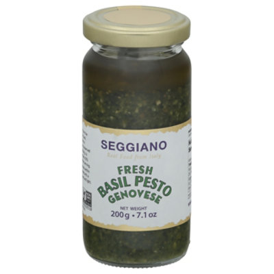 Seggiano Pesto Raw Basil Genovese - 7 Oz - Image 3