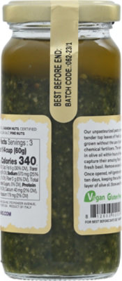 Seggiano Pesto Raw Basil Genovese - 7 Oz - Image 6