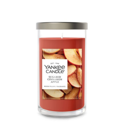 Yankee Candle Sugared Cinnamon Apple Jar Medium Pillar Candle - 14.25 Oz - Image 1