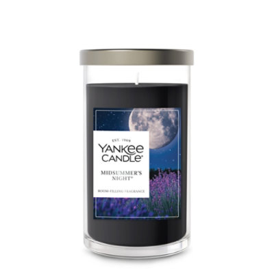 Yankee Candle Midsummer's Night Medium Pillar Candle - 14.25 Oz - Image 1
