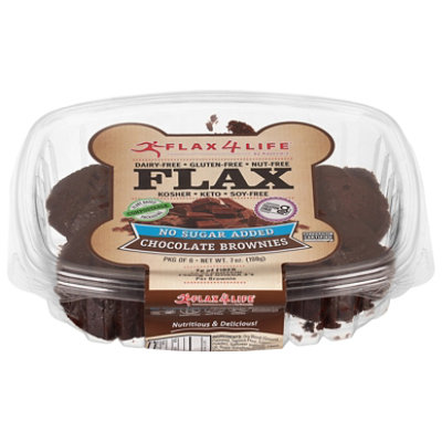 No Sugar Added Chocolate Brownie 6 Count - 6-7 Oz - Image 3