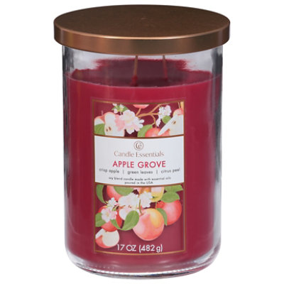 Candle Essentials Scented Jar Candle Apple Grove - 17 Oz - Image 3