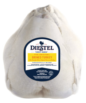 Diestel Turkey Hen Salt Brined Frozen - 6-10 Lbs - Image 1