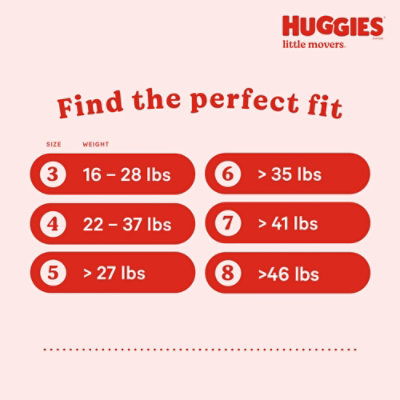 Huggies Little Movers Diaper Size 7 - 68 Count - Image 2