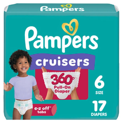 Pampers Splashers Swim Diapers Size L 17 17 Count randalls