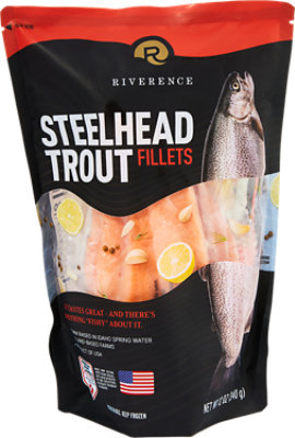 Trout Fillet Steelhead Iqf - 12 Oz - Image 1