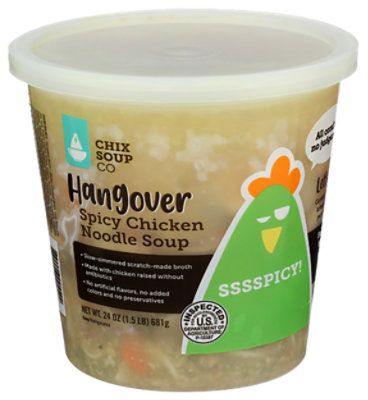 Chix Soup Co Spicy Hangover Soup - 24 Oz - Image 1