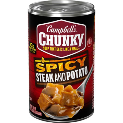 Campbell's Chunky Spicy Steak and Potato Soup - 18.8 Oz - Image 1