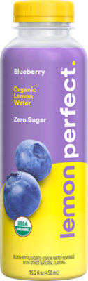 Lemon Perfect Water Lemon Blueberry - 15.2 Fl. Oz. - Image 1