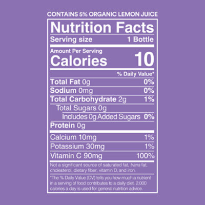 Lemon Perfect Water Lemon Blueberry - 15.2 Fl. Oz. - Image 4