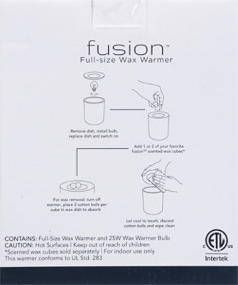 Fusion Wax Warmer Lillian - Each - Image 4