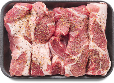 Pork Ribs Boneless Country Style Savory Steak Seasoning - 0.5 Lb - Image 1