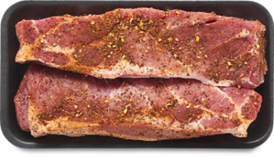 Pork Ribs Boneless Country Style Bbq Seasoning - 0.5 Lb - Image 1