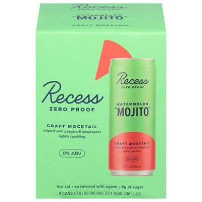 Recess Na Watermelon Mojito Sparkling In Cans - 4-12 Fl. Oz. - Image 3
