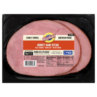 Hatfield Honey Ham Steak - 14 Oz. - Image 1