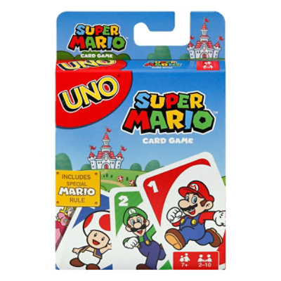 Mattel Uno Super Mario Card Game 1 Count - Each - Image 3