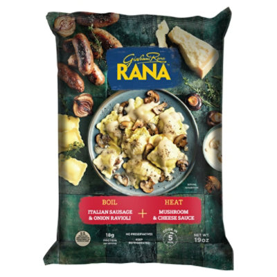 Rana Sausage And Onion Ravioli With Mushroom And Cheese Sauce - 19 Oz - Image 2