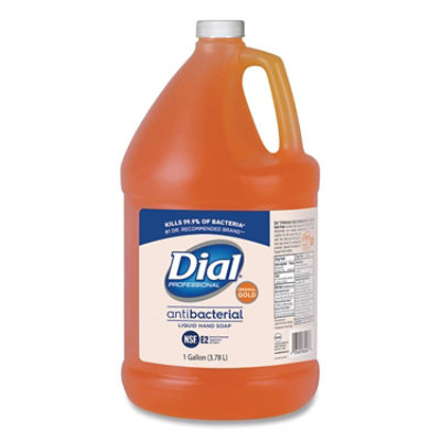 Dial Professional Gold Antibacterial Liquid Hand Soap, Floral, 1 Gal - Image 1