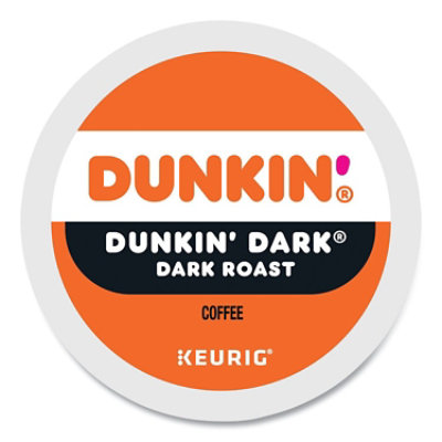 Dunkin Donuts K-Cup Pods, Original Dark Roast - 22 Count - Image 1