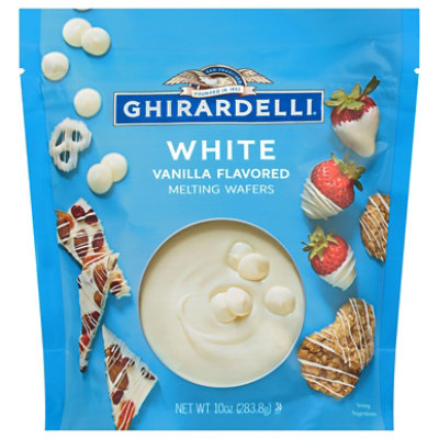 Ghirardelli Candy Making Wafer White 10 Oz (Pack of 6) - Image 1