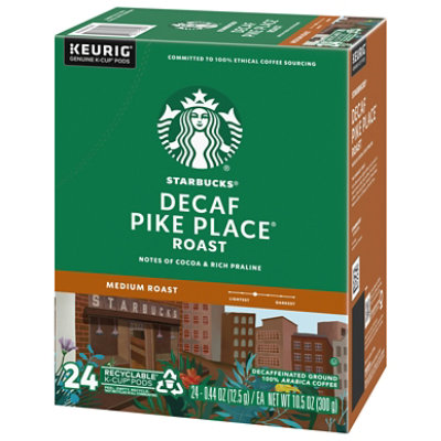 Starbucks Pike Place Decaf Coffee K-Cups Pack - 24 Count - Image 3