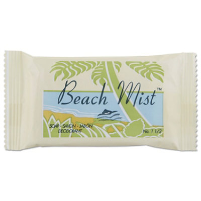 Beach Mist Face And Body Soap, Beach Mist Fragrance, # 1 1/2 Bar - 500 Count - Image 1