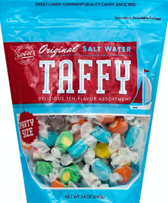 Sweet Candy Eb Candy Taffy Bag 24 Oz (Pack of 12) - Image 2