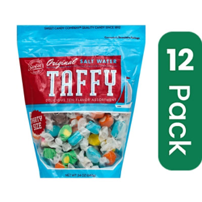 Sweet Candy Eb Candy Taffy Bag 24 Oz (Pack of 12) - Image 1